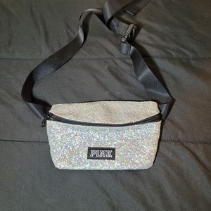 Silver Pink Brand Fanny Pack